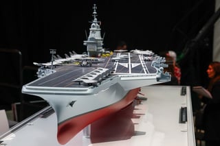 Image for Macron names new French aircraft carrier 'Free France' in nod to resistance