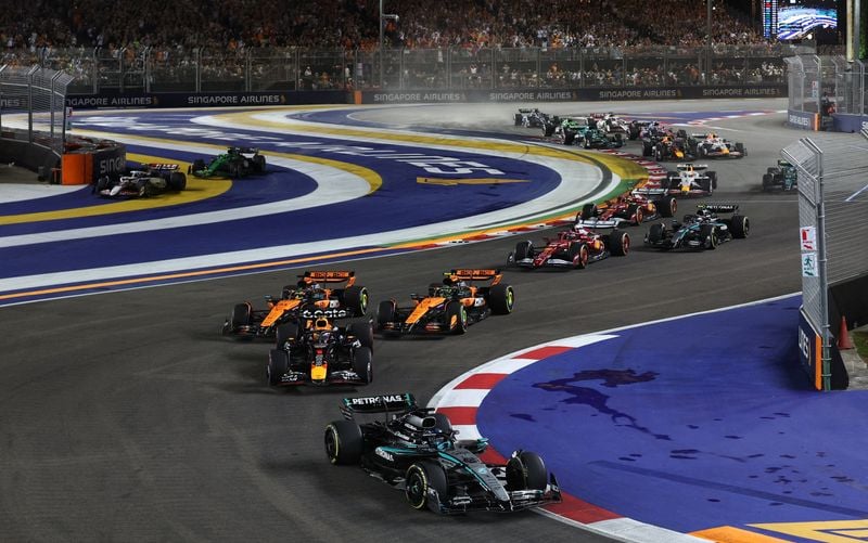 Image for Apple clinches exclusive US media rights for F1 races under five-year deal