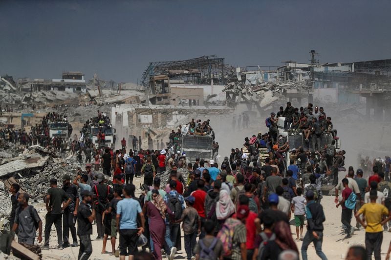 Image for US envoy tells Israeli hostage families he is working on plan to end Gaza War