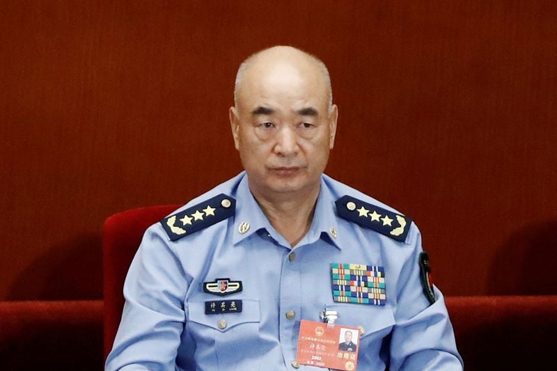 Image for Top retired Chinese general Xu Qiliang dies of illness: state media