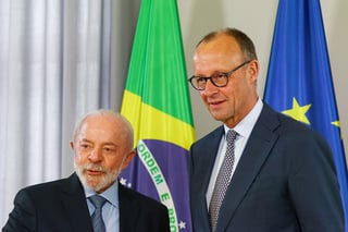 Image for Germany's Merz, Brazil's Lula stress close European-Brazilian cooperation