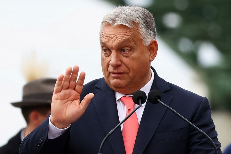 Image for Hungary's Orban says Ukraine is 'not sovereign' as drone dispute deepens