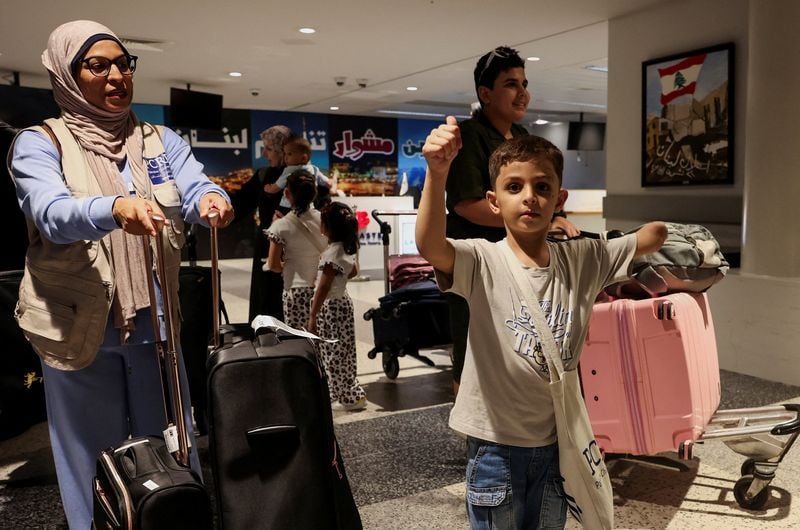 Image for Missing limbs and loved ones, Gazan children begin treatment journey abroad