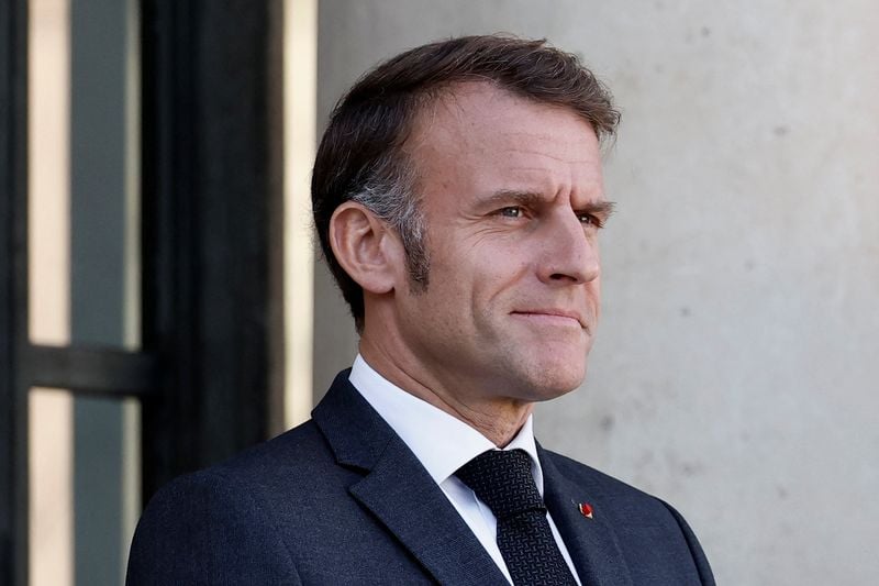 Image for Ukraine's Zelenskiy to attend allies meeting in London on Friday, says Macron