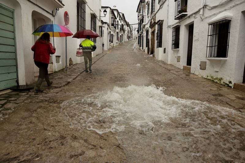 Image for Storm Leonardo forces evacuations in Spain and Portugal with more rain on the way