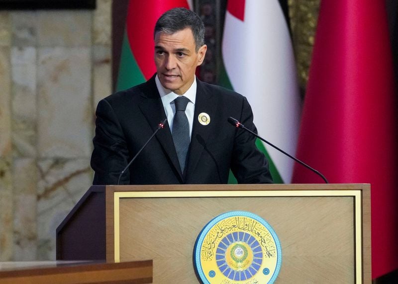 Image for Spain's PM wants Israel out of international cultural events over Gaza war