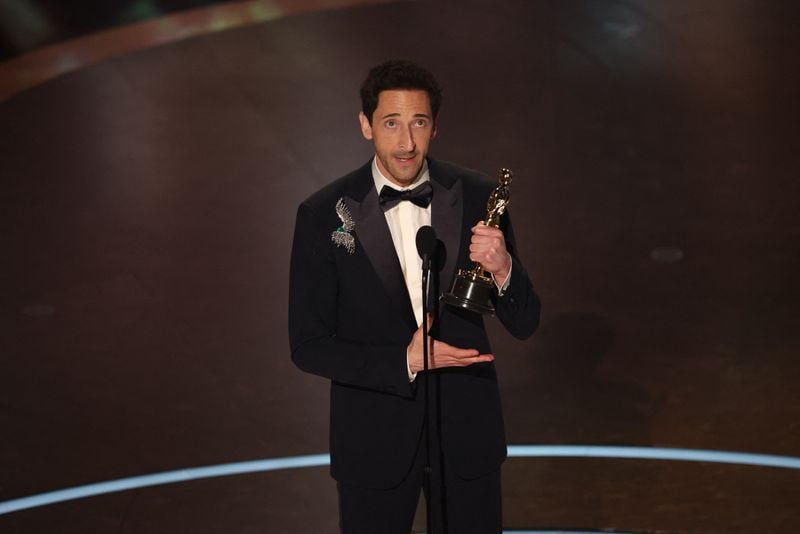 Image for Adrien Brody wins best actor for 'The Brutalist,' his second Oscar