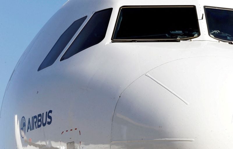 Image for Airbus to beat annual delivery goal of 790 aircraft, Bloomberg News reports