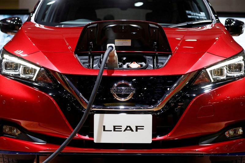 Image for Nissan launches new Leaf in push to revive its electric mojo 