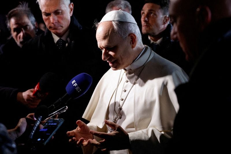 Image for Leo, the first US pope, emerges as pointed Trump critic