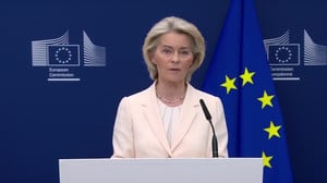 Image for Only lasting solution in Iran is a diplomatic one, von der Leyen says