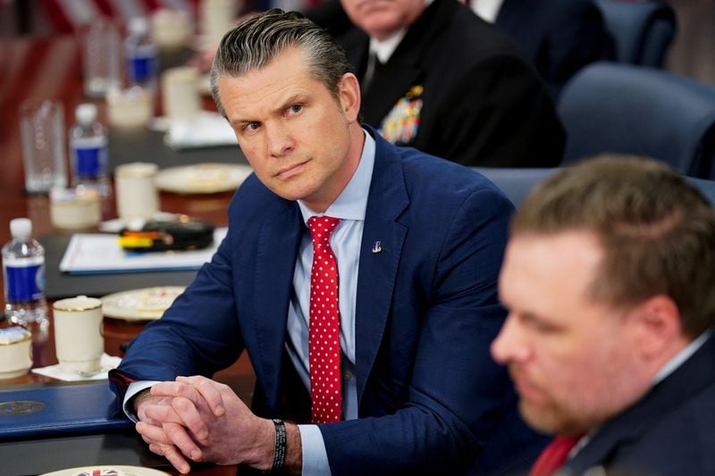 Image for Hegseth dismisses as "garbage" critique of US stance on Russia