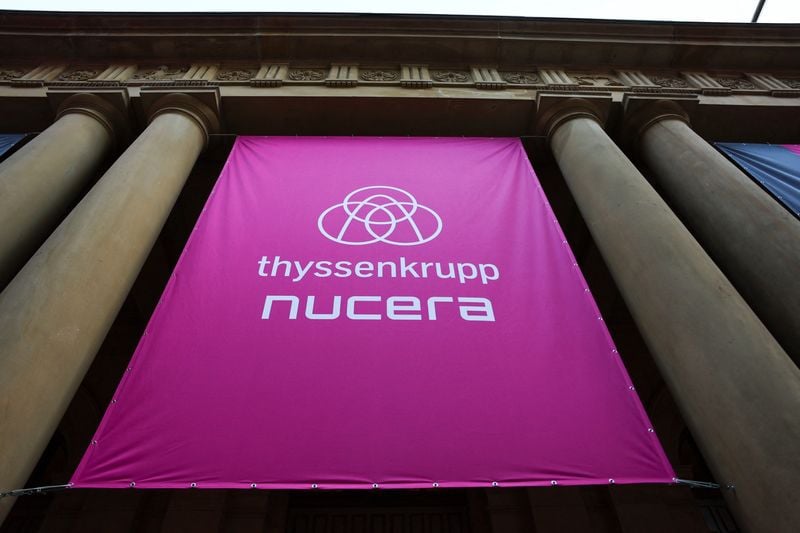 Image for Thyssenkrupp Nucera slightly raises EBIT outlook for 2024-25 financial year