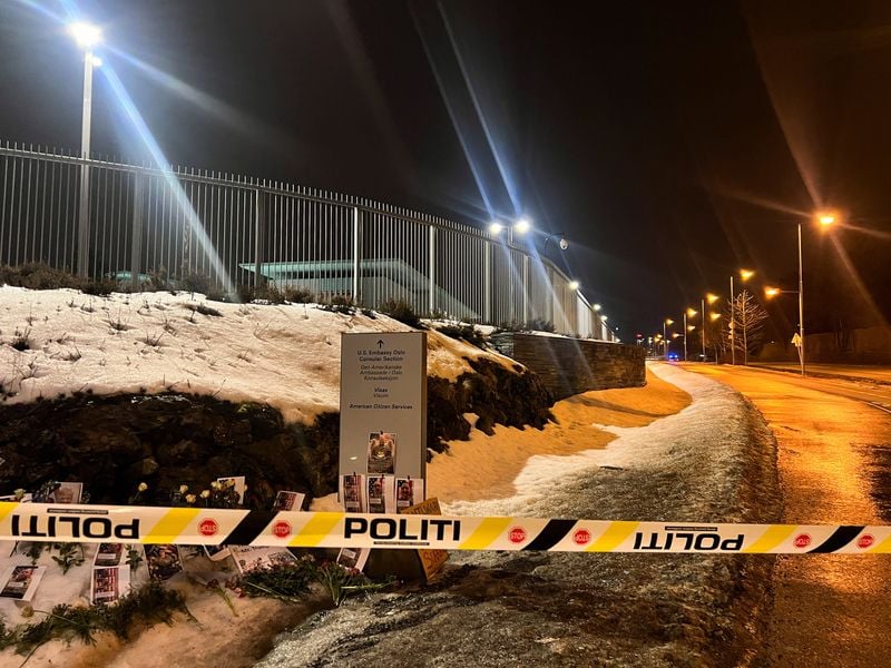 Image for Loud blast heard near US embassy in Oslo, Norway, police say
