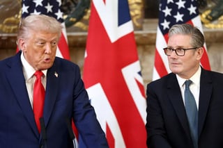 Image for Starmer, Trump discussed opening Strait of Hormuz, Downing Street says