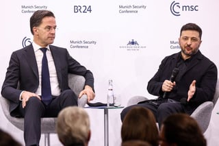 Image for NATO's Rutte says Russians suffering 'crazy losses' in Ukraine