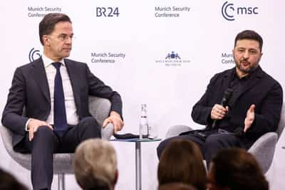 Image for NATO's Rutte says Russians suffering 'crazy losses' in Ukraine