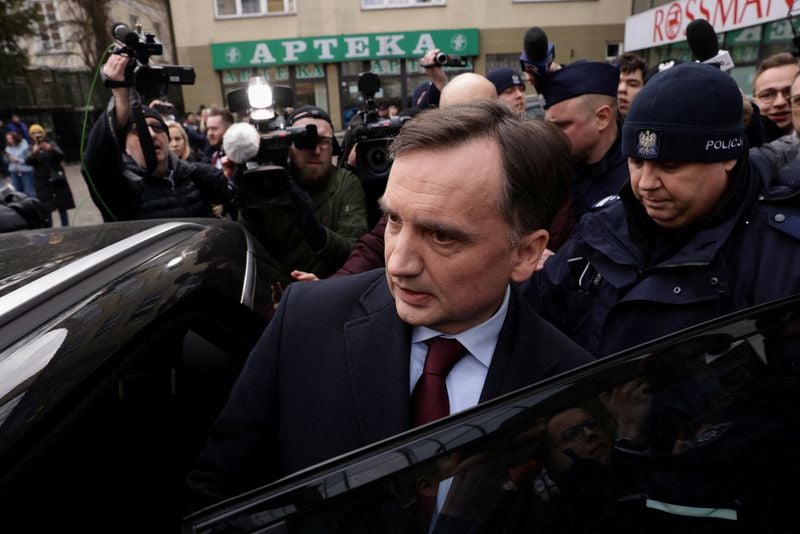 Image for Former Polish minister stays abroad amid moves to lift his immunity