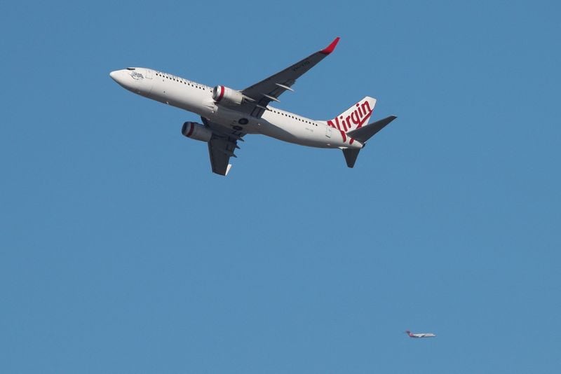 Image for Virgin Australia shares surge 8.3% on trading debut