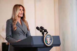 Image for Melania Trump's full remarks on Jeffrey Epstein