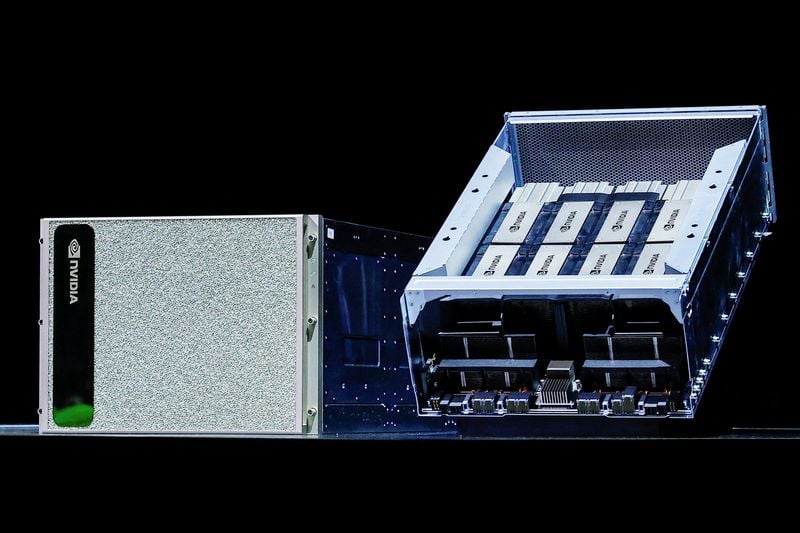 Image for Nvidia briefly on track to become world's most valuable company ever