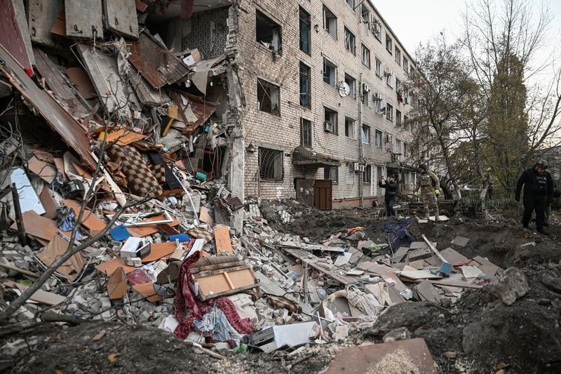 Image for Russia strikes Ukraine energy grid, killing seven, including one child