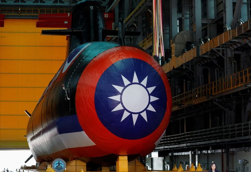 Image for Taiwan completes first undersea trial for domestically made submarine