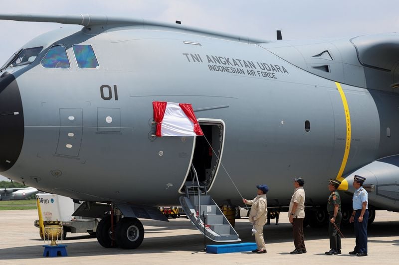 Image for Indonesia may buy four more Airbus A400M military planes, president says