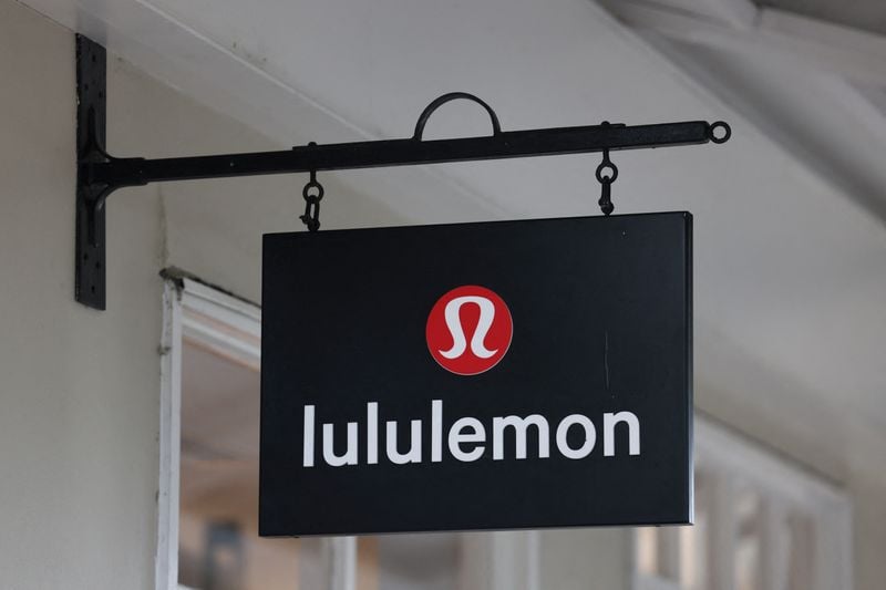 Image for Lululemon tumbles as slowing demand, tariff costs prompt annual profit cut