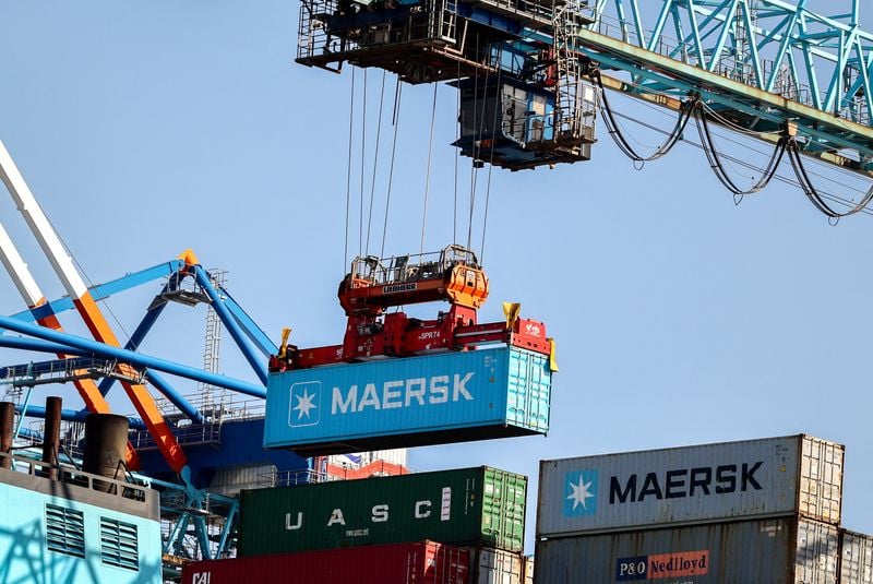 Image for Maersk shares hit three-month low on prospect of Gaza deal reopening Red Sea route