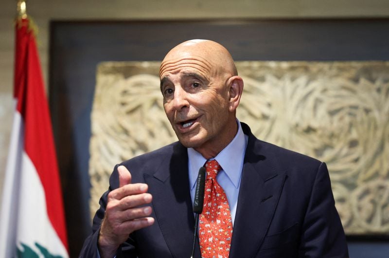 Image for US 'unbelievably satisfied' with Lebanon reply to proposal on disarming Hezbollah