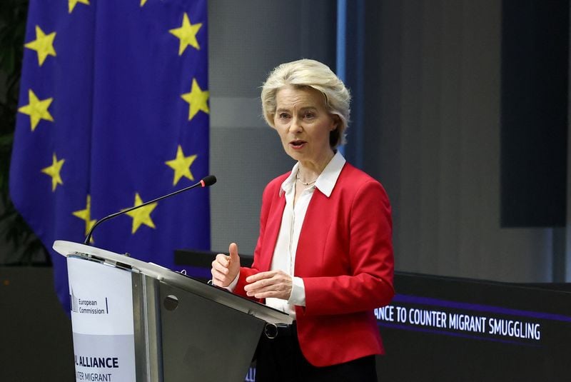 Image for Europe must be responsible for its own security, EU's von der Leyen says