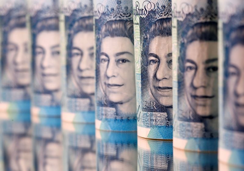 Image for Sterling snaps four-day rising streak after jobs data