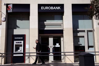 Image for Greece's Eurobank profits ease 4.9% but beats targets as loan, deposit growth surge