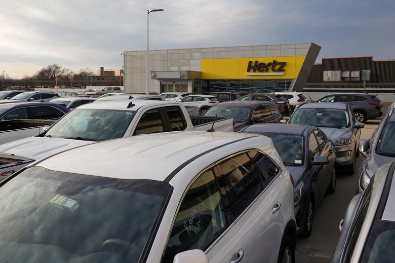 Image for Hertz surges after swinging to third-quarter profit