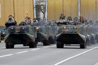 Image for Rattled by Trump, US allies eye Japan's biggest arms opening since WW2