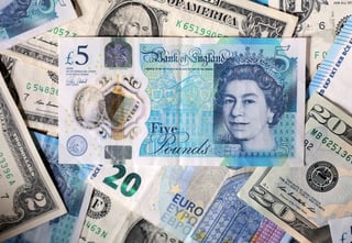Image for Sterling ticks higher as lower oil prices temper inflation concerns