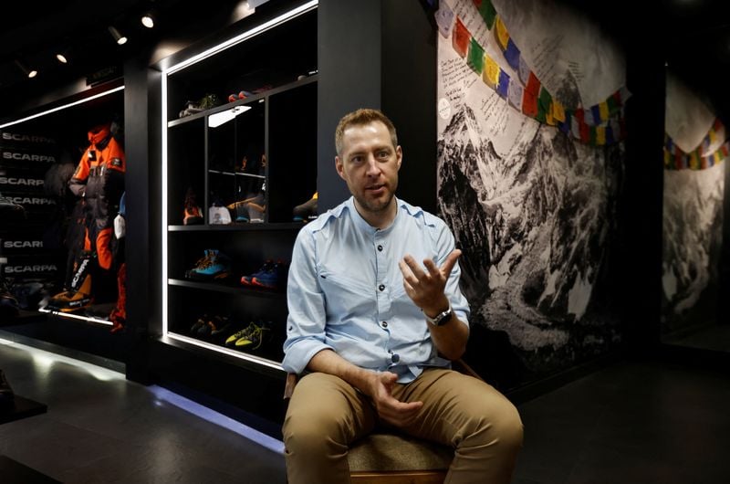 Image for Ukrainian climber released from detention days after record-breaking Everest ascent