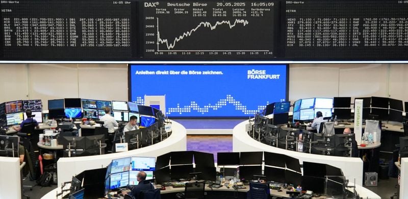 Image for European stocks close week lower on Trump's EU, Apple tariff threats
