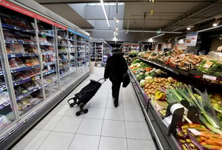 Image for Euro zone inflation dips in January as soft patch begins