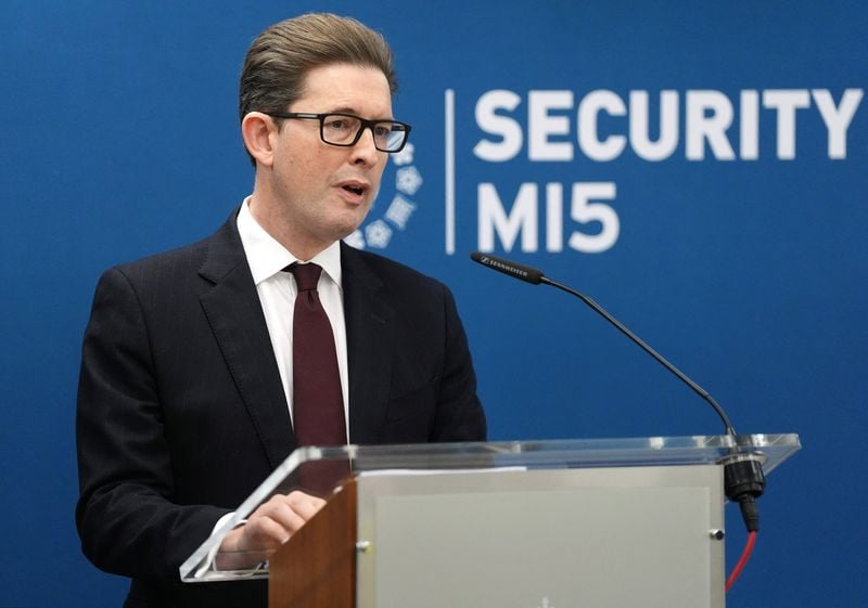Image for UK facing growing threat from Russia, Iran, and terrorists, MI5 chief says