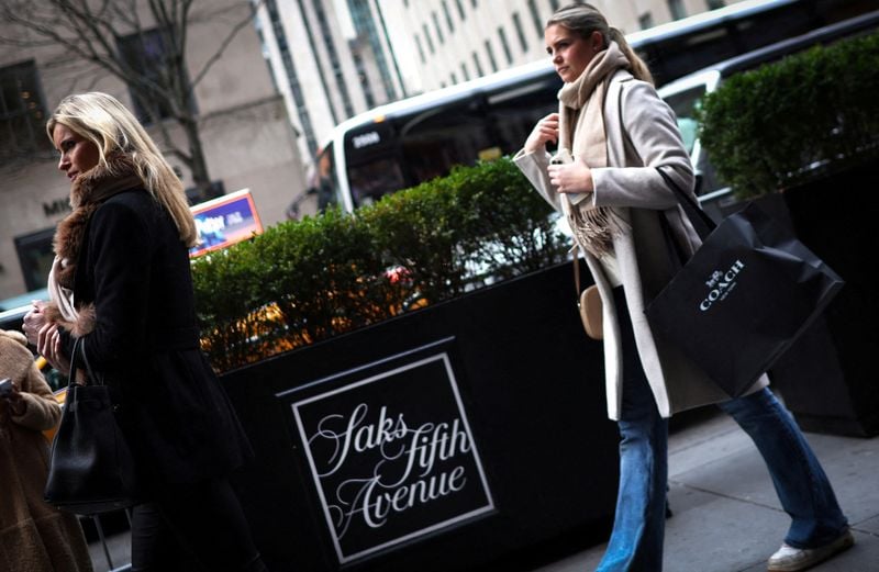 Image for Saks in talks for $1 billion loan to keep doors open, Bloomberg New reports