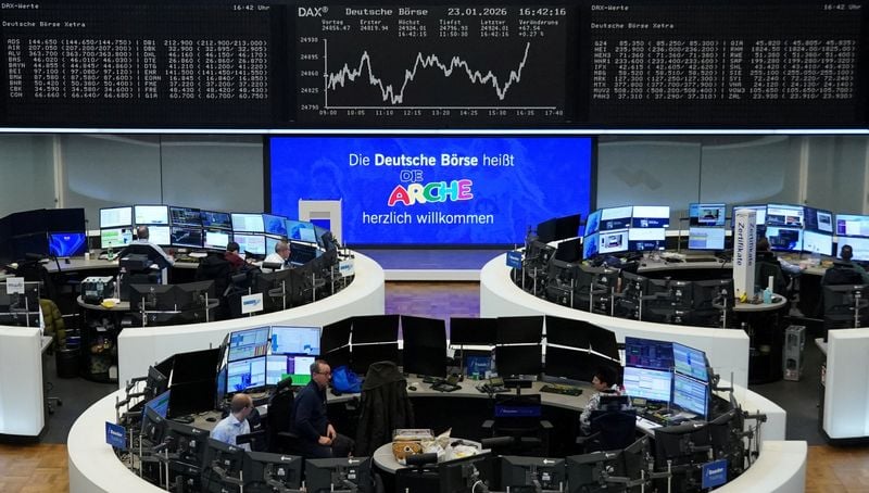 Image for European shares close at record high on HSBC boost, easing AI disruption fears