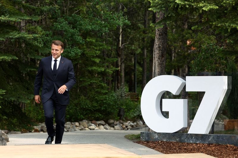 Image for Next G7 leaders summit to take place at Evian in French Alps, Macron says