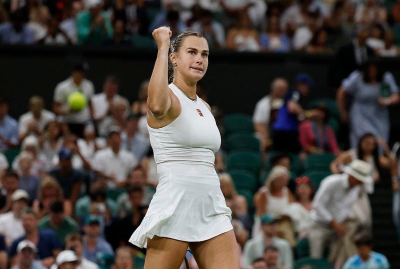 Image for Tennis-Sabalenka douses Raducanu fire to reach fourth round