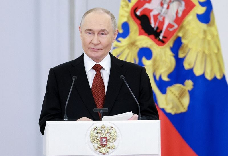 Image for Russia's Putin calls for quick development of drone forces