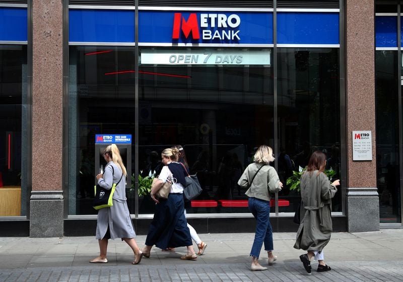 Image for Britain's Metro Bank sells 584 million pounds unsecured personal loan book