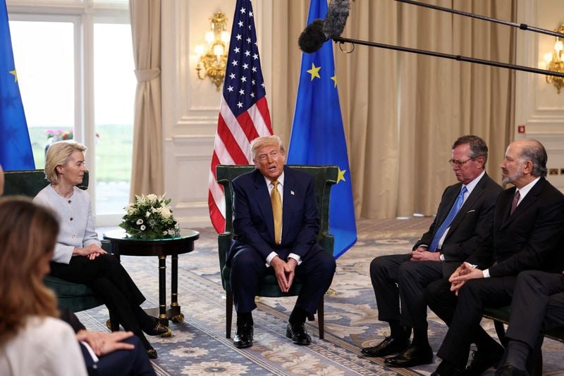 Image for Nearly half of US companies in Europe expect declining economic ties, survey shows