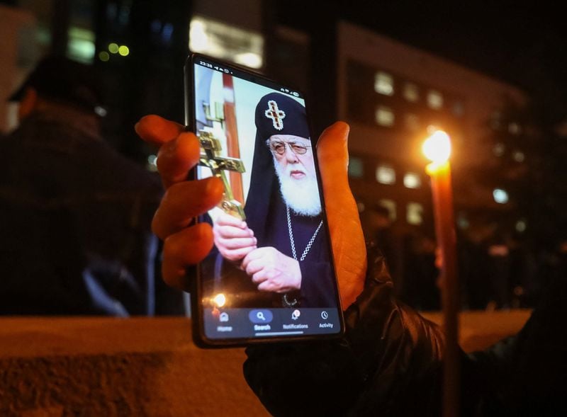 Image for Ilia II, patriarch who led Georgian Church out of the Soviet Union, dies at 93
