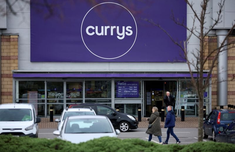 Image for UK electricals retailer Currys says well placed for Christmas